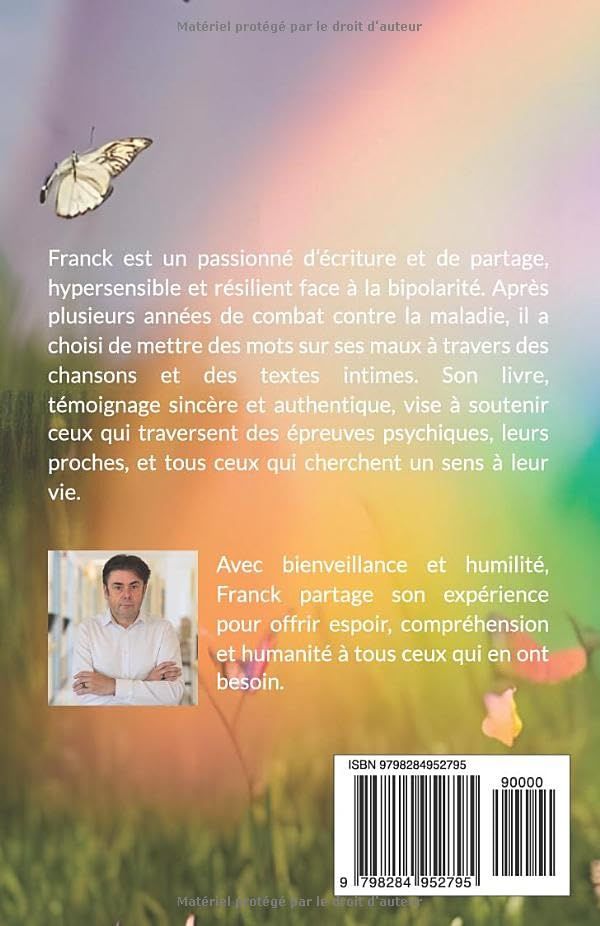 Livre sur la bipolarité et maladie mentale Chansons paroles