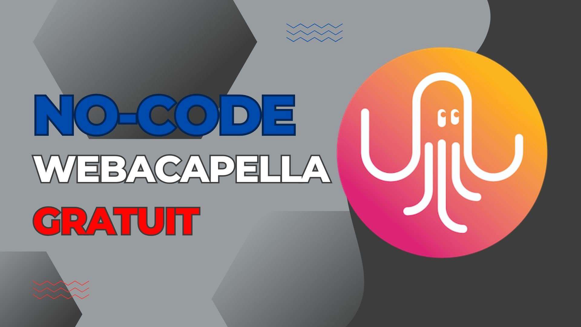 no-code-webacapella