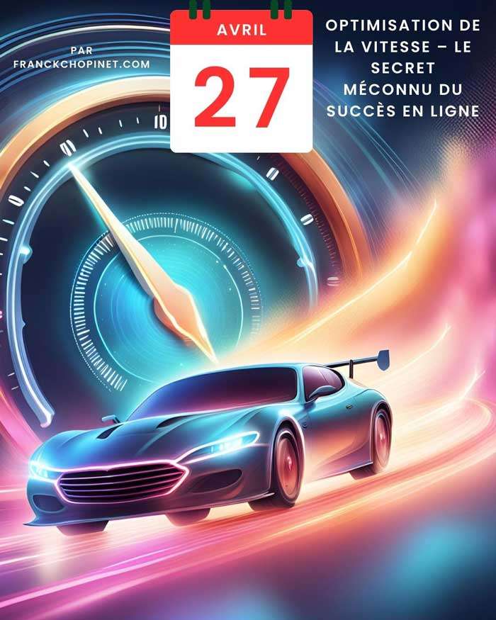 27 avril Optimisation de la vitesse