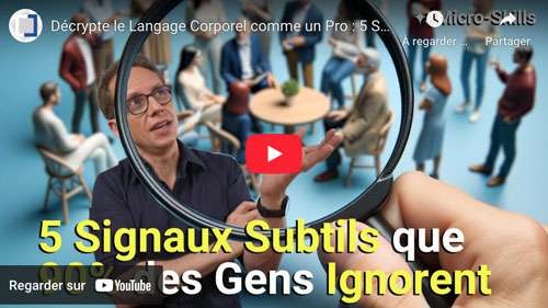 5 signaux subtils que les gens ignorent