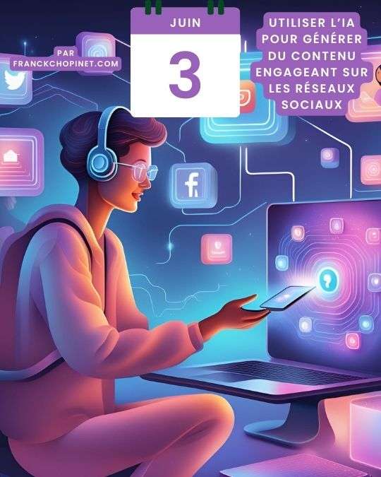 Utiliser l’IA pour générer du contenu engageant sur les réseaux sociaux